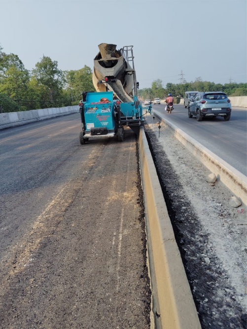 Kerb laying