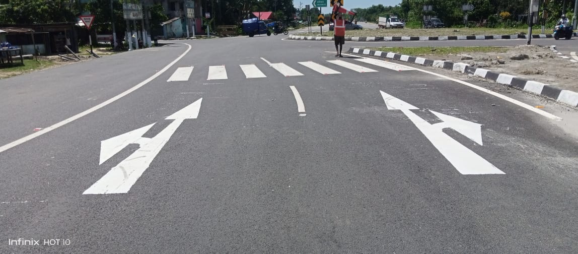 Road marking project